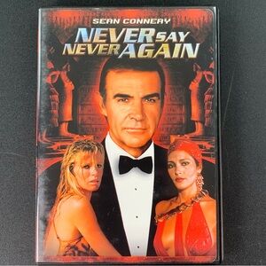 James Bond 007 - Never Say Never Again DVD.